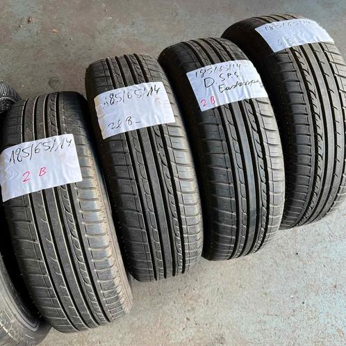 4 x Dunlop SP Sport Fastresponse 185-65-14 Zomerbanden 8mm, Auto-onderdelen, Banden en Velgen, 14 inch, Zomerbanden, 185 mm, Personenwagen