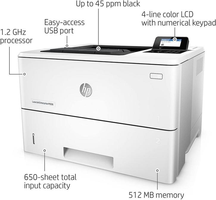A4 HP Zwart Wit Laserprinter Garantie van €489 NU vanaf €200, Computers en Software, Printers, Laserprinter, Zwart-en-wit printen