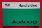 Handleiding Audi 100, Instructieboekje Audi 100