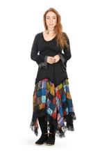 Gipsy patchwork jurk/hippie jurk/ maat 38 40 42 44 46 48 50, Kleding | Dames, Jurken, Nieuw, Maat 38/40 (M), Onder de knie, Verzenden
