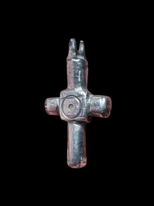 Middeleeuwen, kruisvaardersperiode Zilver, Rare Hanger, Sieraden, Tassen en Uiterlijk, Antieke sieraden