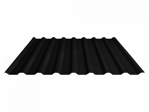 Stalen damwand dakplaat 20/1090 0.55mm HPS Zwart (±RAL, Doe-het-zelf en Verbouw, Platen en Panelen, Ophalen of Verzenden