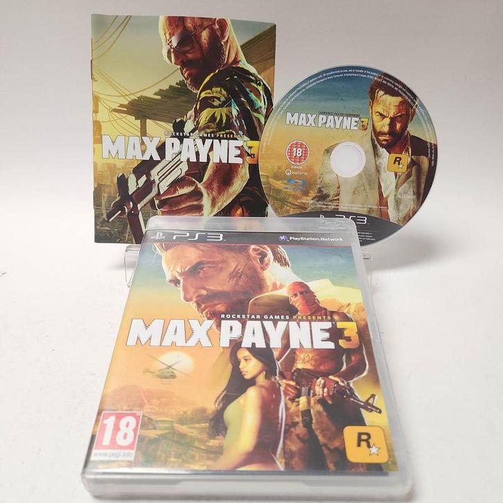 Max Payne 3 Playstation 3, Spelcomputers en Games, Games | Sony PlayStation 3, Ophalen of Verzenden