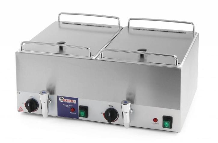 Hendi Worstenwarmer | 2x10 Liter, Zakelijke goederen, Horeca | Keukenapparatuur, Verzenden