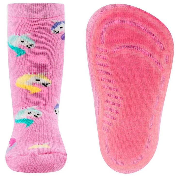 Antislipsokken Ewers Kindermaat - Roze met Eenhoorns Pastelt, Kinderen en Baby's, Babykleding | Schoentjes en Sokjes, Meisje, Nieuw