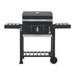 Houtskool BBQ Arnad met deksel 105x135x47,5 cm zwart casa.pr, Verzenden, Nieuw