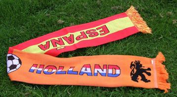 Gebreide sjaal Spanje-Nederland , Espana-Nederland