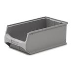 Magazijnbak kunststof met grijpopening stapelbaar, Ophalen of Verzenden