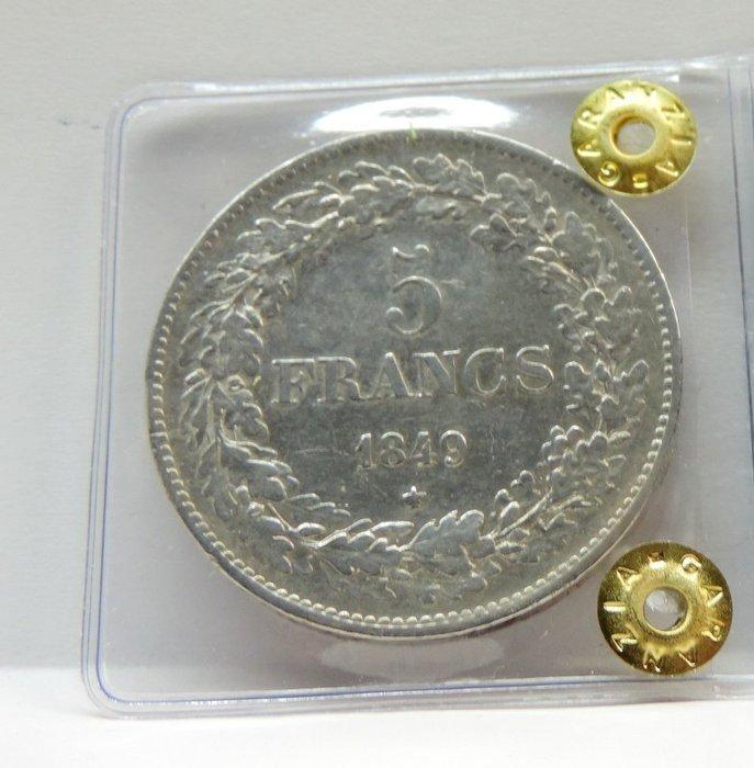 België. Leopold I. 5 Francs 1849 (Zonder minimumprijs), Postzegels en Munten, Munten | Nederland