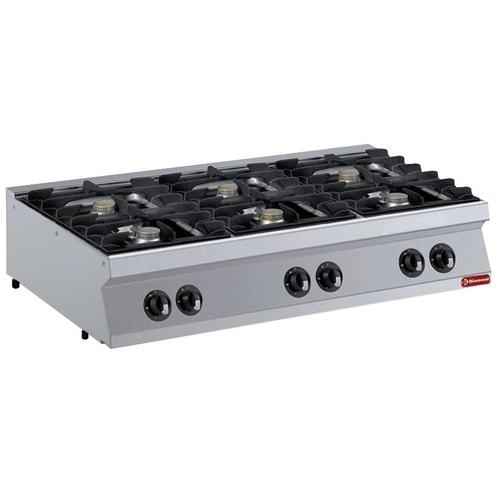 Diamond gasfornuis met 6 vuren, branders 6x 5,5 kW -TOP -, Zakelijke goederen, Horeca | Keukenapparatuur, Verzenden