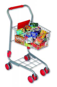 Tanner Metalen Boodschappen Winkelwagen (Poppen accessoires)