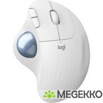 Logitech M575 Ergo Wireless trackball Wit, Computers en Software, Muizen, Verzenden, Nieuw, Logitech