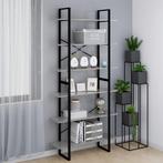 vidaXL Hoge kast 100x30x210 cm bewerkt hout grijs sonoma, 100 tot 150 cm, Nieuw, 25 tot 50 cm, Overige houtsoorten