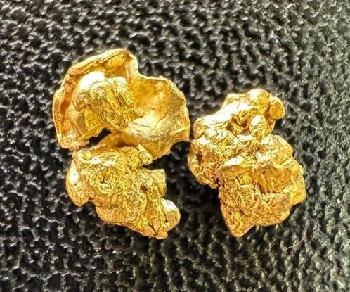 Goud Goud nuggets- 0.51 g - (2), Verzamelen, Dierenverzamelingen