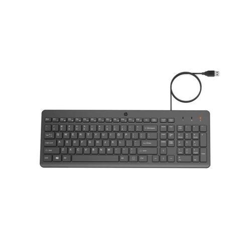 Toetsenbord - Azerty - Zwart HP 150 Wired - (Elektronica), Computers en Software, Toetsenborden, Nieuw, Verzenden