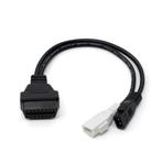 Audi/Seat/Skoda/Volkswagen 2+2 Pins OBD1 - 16 Pins OBD2 Verl, Verzenden, Nieuw