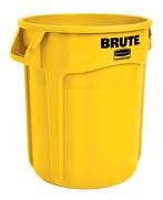 Rubbermaid Brute container 75,7 ltr geel, Verzenden