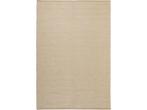 LIFA LIVING Vloerkleed - Vintage - Wol - Camel & Wit - 140 x, Verzenden, Nieuw