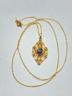 Zonder Minimumprijs - Ketting met hanger - 18 karaat Geel