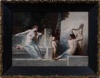 Ferdinand Keller (1842-1922), School of - David plays the