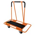 Gipsplaatwagen 1000 kg Zwaar Staal Vaste en Zwenkwielen, Verzenden
