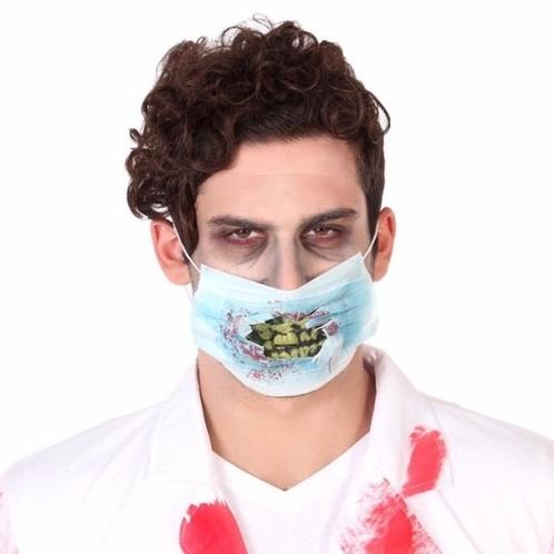Dokter mondkap Halloween - Dokter/ zuster acc, Hobby en Vrije tijd, Feestartikelen, Ophalen of Verzenden