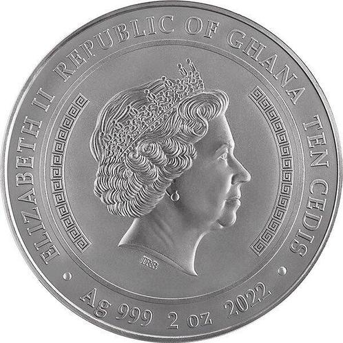 Ghana. 10 Cedis 2022 Panathenaic Prize Amphora Antique, Postzegels en Munten, Munten | Europa | Niet-Euromunten