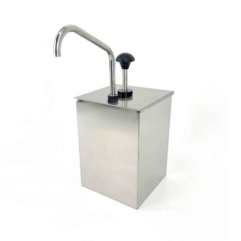 HCB Sauspomp - 4 liter - RVS, Zakelijke goederen, Horeca | Keukenapparatuur, Nieuw in verpakking, Overige typen, Verzenden