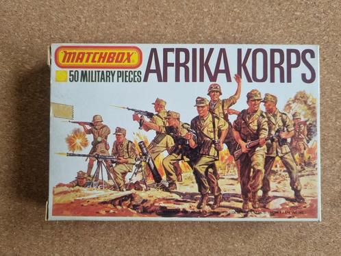 Matchbox P-5004 Afrika Korps 1:76 (1976), Hobby en Vrije tijd, Modelbouw | Figuren en Diorama's, Verzenden