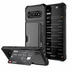 DrPhone Galaxy S10+ Plus TPU Kaarthouder Armor Case  met Ver, Telecommunicatie, Mobiele telefoons | Hoesjes en Frontjes | Samsung