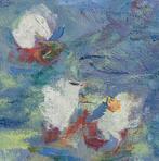 After Claude Monet (1840-1926) - Nymphéas III - Le Matin, Antiek en Kunst, Kunst | Schilderijen | Klassiek