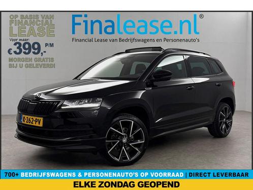 Škoda Karoq 1.5 TSI ACT 150PK Sportline Business DSG €399pm, Auto's, Skoda, Lease, Automaat, SUV of Terreinwagen, Benzine, Zwart