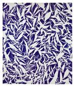 Simon Hantaï (1922-2008), (daprès) - Étude 1969