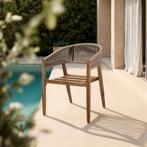 Tuinstoel Manacor, ropedesign - zandkleur, Set van 4, Verzenden, Nieuw