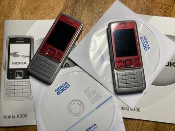 Nokia 6300 (lot of 2) - Mobiele telefoon beschikbaar voor biedingen