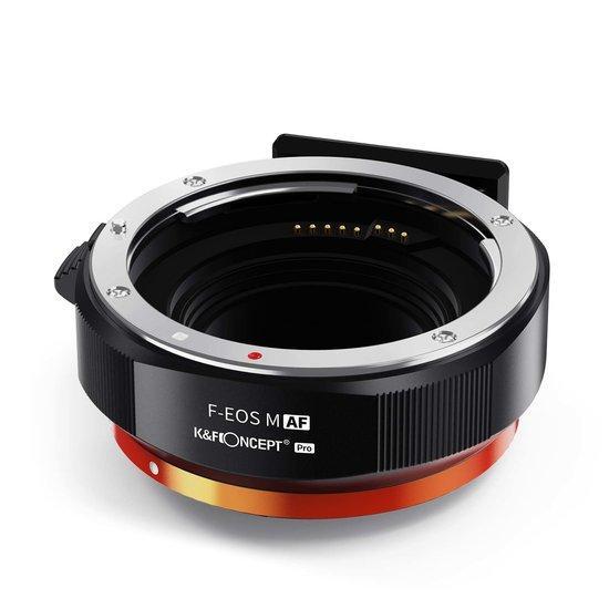K&amp;F Adapter EOS M Camera naar Canon EF Lens, Audio, Tv en Foto, Fotografie | Accu's en Batterijen, Nieuw, Ophalen of Verzenden
