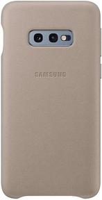 Samsung lederen cover - grijs - voor Samsung Galaxy S10e, Nieuw, Ophalen of Verzenden