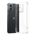 Silicone Hoes - Moto G24 - Transparant (Hoesjes), Verzenden, Nieuw