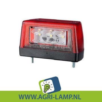 Nummerplaatverlichting led rood 10V-30V PRO serie beschikbaar voor biedingen
