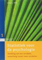 Statistiek Voor De Psychologie 9789047300342 J.L. Ellis, Boeken, Verzenden, Gelezen, J.L. Ellis