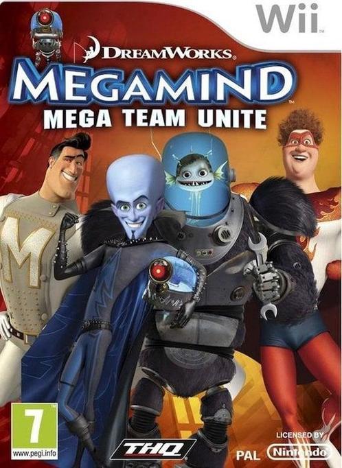 Megamind het Mega Team (Wii Games) (Nintendo Wii), Spelcomputers en Games, Games | Nintendo Wii, Zo goed als nieuw, Ophalen of Verzenden