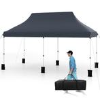 2dekans | Coast Uitschuifbare Partytent 300 x 600 cm Zwart –, Ophalen of Verzenden, Zo goed als nieuw