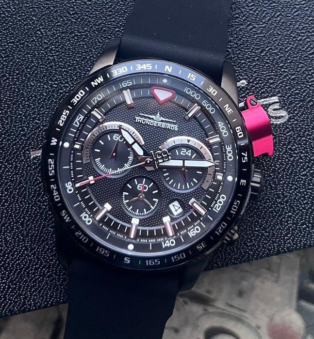 Thunderbirds - Zonder Minimumprijs - Black Edition Chrono, Sieraden, Tassen en Uiterlijk, Horloges | Heren