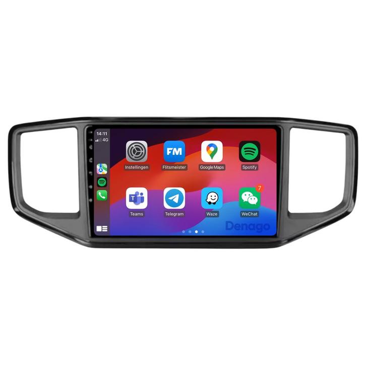 VW Amarok CarPlay autoradio 2016 t/m 2022 Denago, Auto diversen, Autoradio's, Ophalen of Verzenden