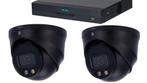 Beveiligingscamera set - 2x Dome camera PLUS, Audio, Tv en Foto, Videobewaking, Nieuw, Buitencamera, Verzenden