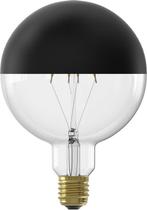 Calex G125 Kopspiegel Zwart - E27 LED Lamp - Filament, Nieuw, Ophalen of Verzenden