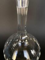 Karaf - Superbe carafe à côtes creuses - Geslepen kristal, Antiek en Kunst, Antiek | Glas en Kristal