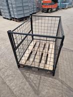 Pallet opzetrand 1200x800x965mm zwart, gebruikt, Ophalen of Verzenden