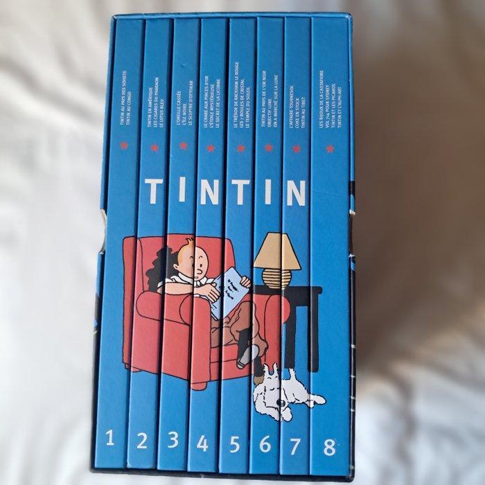 Tintin - Les Aventures de Tintin - 8 Comic collection, Boeken, Stripboeken