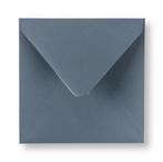 Envelop 14 x 14 cm Structuur Grijsblauw, Verzenden, Nieuw
